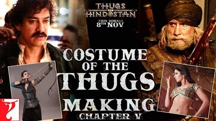 Each Thug had to have costumes that reflected their distinct characters  Watch what went into the making of the costumes !