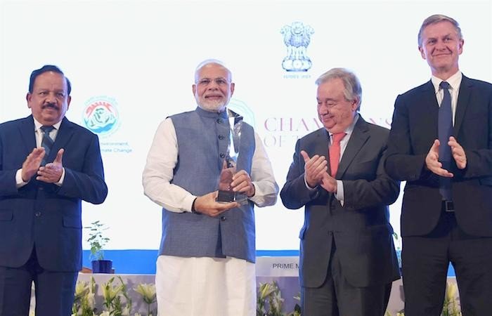 Article by PM Shri Narendra Modi after receiving UNEP Award, Champions of Earth