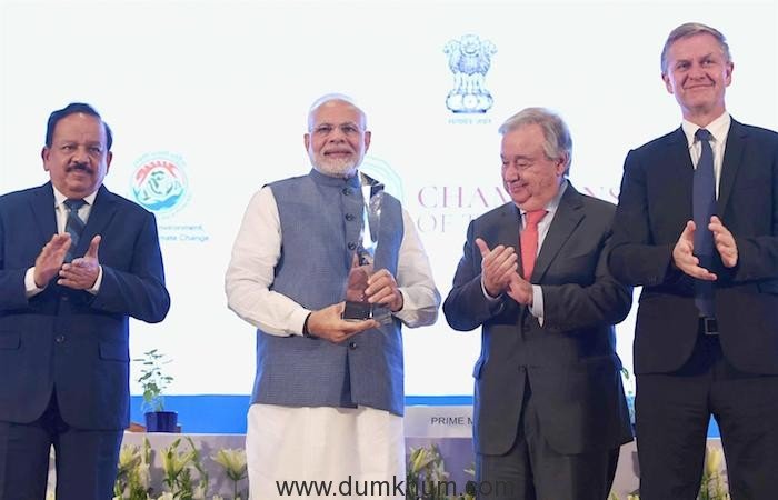 Article by PM Shri Narendra Modi after receiving UNEP Award, Champions of Earth