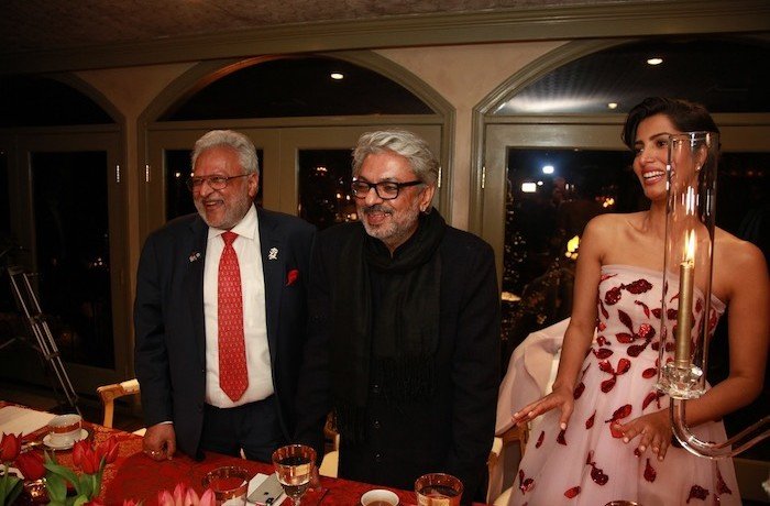 Shalabh Kumar and his daughter Manasvi host a truly “Royal Thank You” Dinner for the Legendry Film-maker Sanjay Leela Bhansali (SLB) in Hollywood, CA, for making Padmaavat