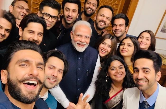 Young Delegation from the Indian Film Industry met the Honourable PM Shri Narendra Modi !