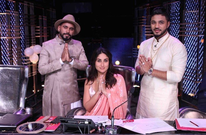 Judges Kareena Kapoor Khan, Raftaar, Bosco Martis ,Host Karan Wahi Had Grand Masti on the Sets of Dance India Dance !