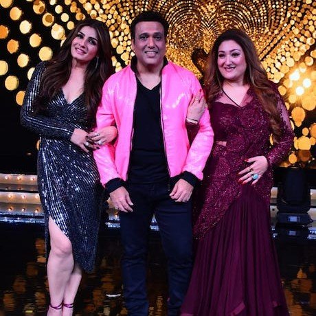 Govinda along with his wife spotted on the sets of Nach Baliye 9