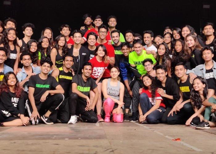 The ever energetic *Shiamak Davar dance team