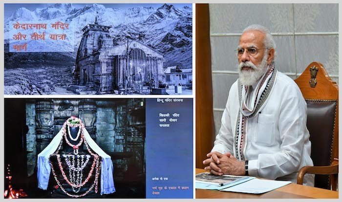 PM reviews development work at Kedarnath Dham