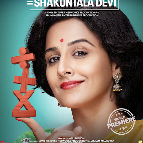 AMAZON PRIME VIDEO CONFIRMS A 31ST JULY 2020 RELEASE FOR THE EAGERLY AWAITED BIOPIC SHAKUNTALA DEVI