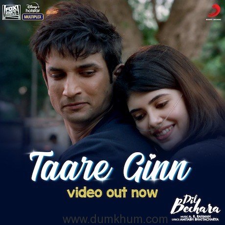 Sony Music India drops A. R. Rahman’s ballad of the season, Taare Ginn from Dil Bechara!