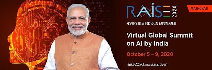 Prime Minister Shri Narendra Modi to inaugurate the summit ‘Responsible AI for Social Empowerment 2020 on 5th Oct at 7 PM