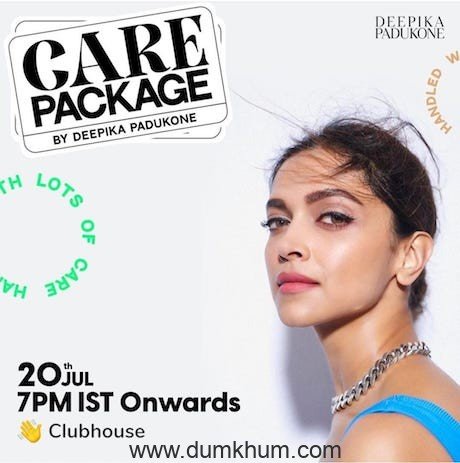 Deepika Padukone launches ‘Care Package’ on Clubhouse World’s First Audio Festival That Cares