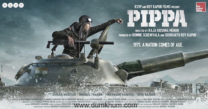 Pippa first look revealed: Ishaan Khatter all set for liberation