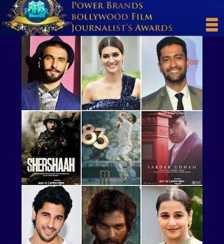 The 2022 Power Brands-Bollywood Film Journalist’s Awards results are out!
