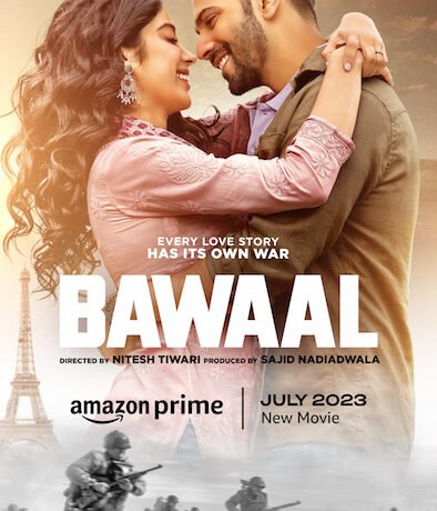 Prime Video Announces Worldwide Premiere of National Award Winning Director Nitesh Tiwari and Sajid Nadiadwala’s Bawaal in July