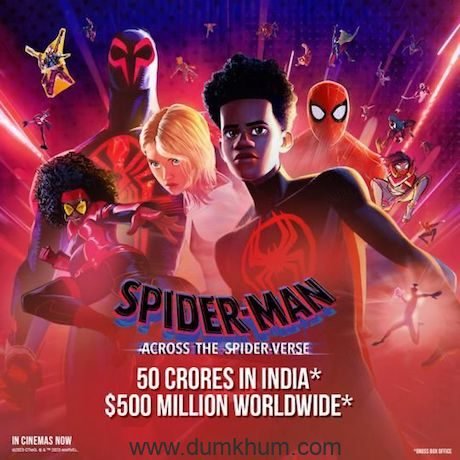 Spider-Man: Across the Spider-Verse enters the Rs. 50 CR Club !