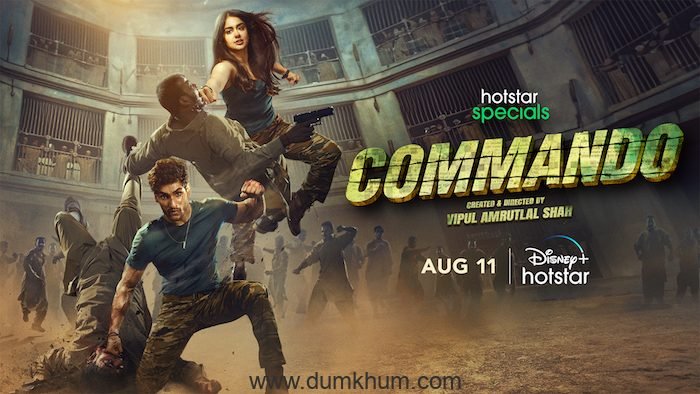 Get ready as ‘Commando’ reports on duty on 11th August, 2023 only on Disney+ Hotstar!