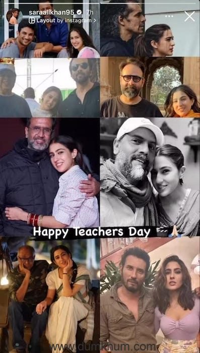 Teacher’s Day 2023: Sara Ali Khan expresses gratitude for directors*